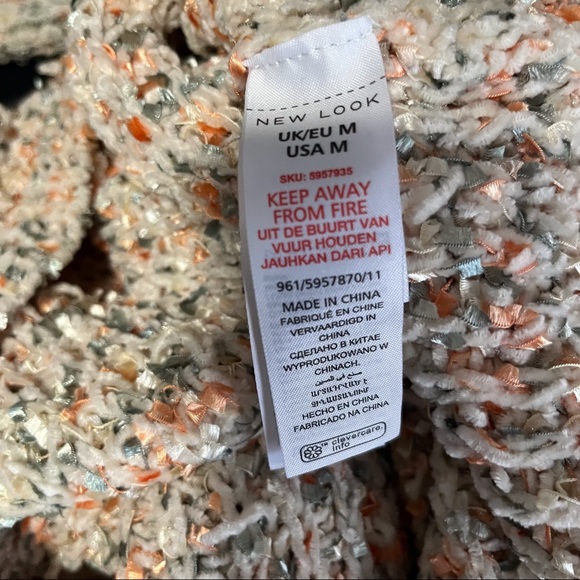 CROPPED GNARLED SWEATER BY NEW LOOK PASTEL TONES - Picture 8 of 9